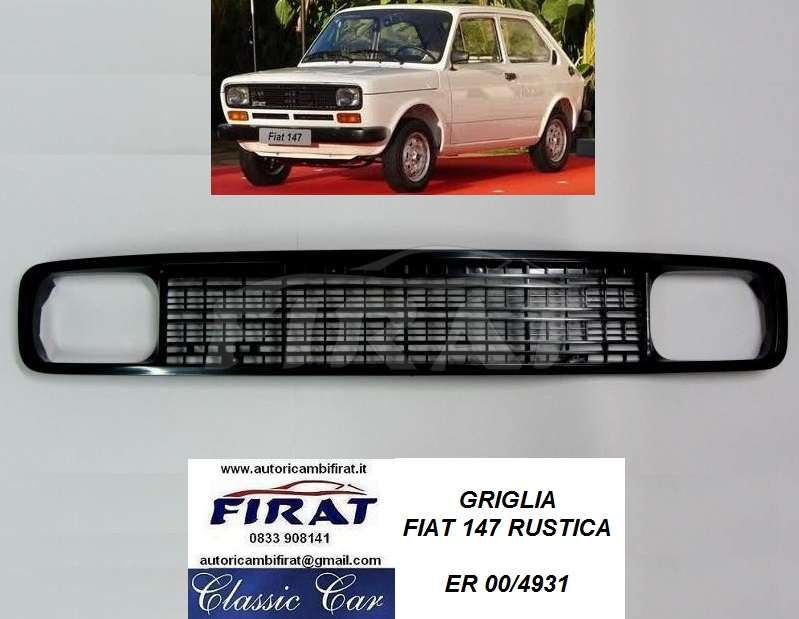 GRIGLIA FIAT 147 RUSTICA